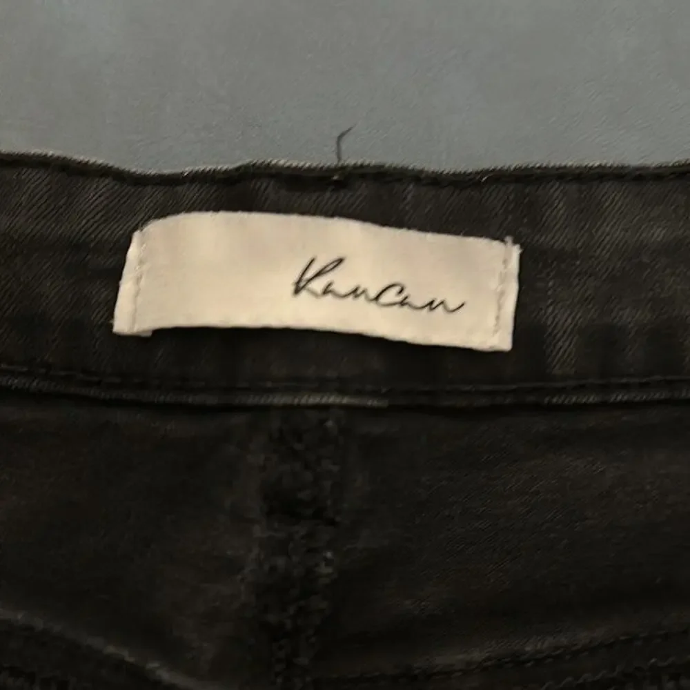 Kancan Jeans Womens 28‎ Black Midrise Skinny Stretch Casual Comfort Minimalist